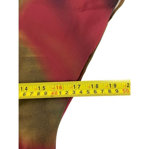 Zara Womens Midi Dress Size L Multicolor Tie Dye Satin Effect 2193/105 NWT - Picture 13 of 16